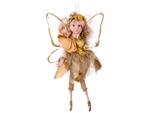 фото Декоративное изделие"фея-бабочка в золотом платье" высота=32 см. Lefard (856-047)