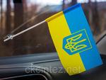 фото Флаг Украины на присоске