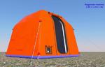 фото Надувная (пневмокаркасная) палатка 2,4х2,4х2,0